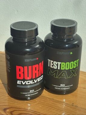 Burn Evolved Testboost MAX by Sculptnation bundle SEALED EXP 2025